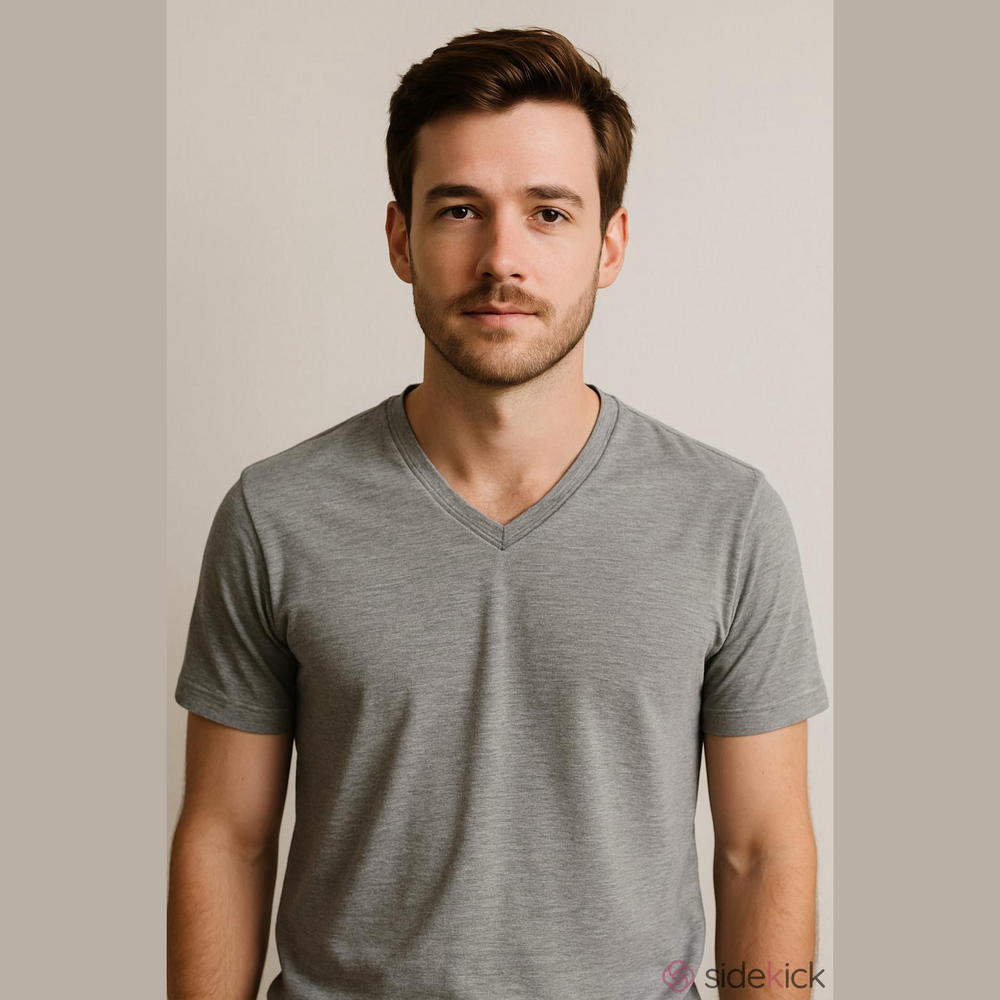 KOLBY V-Neck Short Sleeve Tshirt